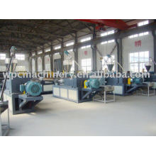 wood-plastic hollow railing profile extrusion line